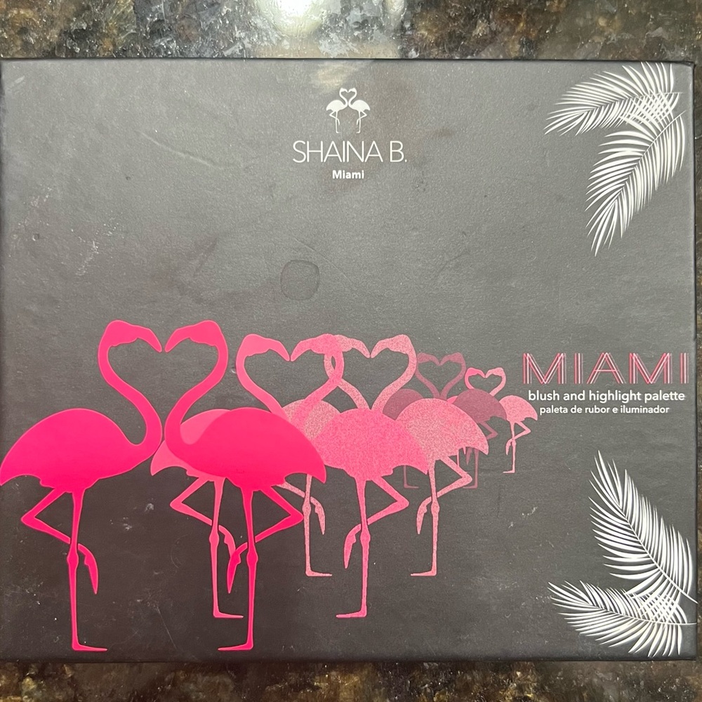 Shaina B Miami Blush & Highlight Palette